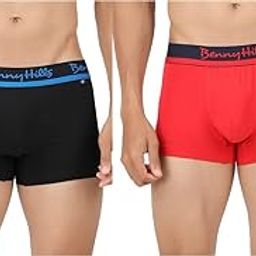 Men's Cotton Soft Modern Stay Fit Trunk (Pack of 2)-44