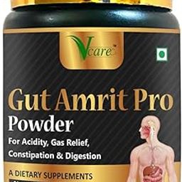 VCARE Gut Amrit Powder for Digestive Health | Each- Gut Army Probiotics for Leaky Gut | Acidity, Gas & Constipation | Strengthens,Nutrient Absorption & Digestion-image-10