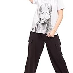 Women's Printed Track Suit Set 3422-image-3