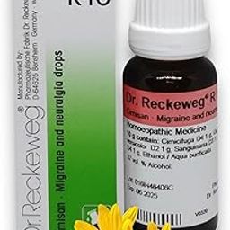 Dr. Reckeweg R16 Migraine and Neuralgia Drop -22 ml (Pack of 1)-11