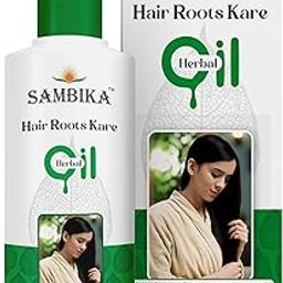Sambika Hair Roots Kare Oil | Promotes Hair Growth, Hair Fall Control, Reduces Bald Patches and Dandruff | 11 Powerful Herbs I 100% Ayurvedic Oil for Men & Women | Works on the Roots | 100 ml-image-44