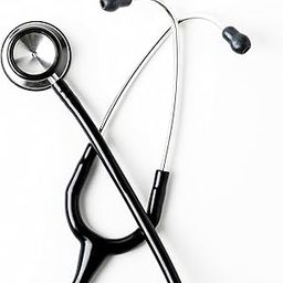 Fidelis Healthcare Black Edition Dual Head Stainless Steel Stethoscope for Doctors, Nurses & Medical Students | Light Weight Chest Piece | Flexible Latex Free Tube-23
