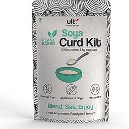 Ultx by Vegandukan | Soy Curd Kit | Plant Based | Makes 2 Liters Curd Easily at Home | Lactose Free | High Protien | Non-GMO | Easy to Make-image-69
