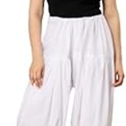 Woman's Plain Cotton Patiala Pants || Patiala || Patiyala || Patiala Pants || Cotton Patiala Salwar || Free Size (Multicolour)-picture-48