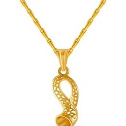 14k (585) Yellow Gold Pendant for Women-image-67