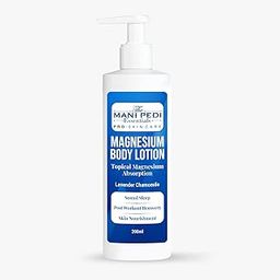 THE MANI PEDI ESSENTIALS Magnesium Body Lotion. Transdermal Magnesium Supplement for Sound Sleep & Post Workout Muscle Recovery. Spasms, Cramps Recovery & Skin Nourishment - 200ml-4