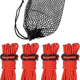 Tent Wind Rope Reflective Paracord Cord Sun Shelter Outdoor Camping red Sporting Goods|| Outdoor Sports|| Camping & Hiking|| Tents & Canopies|| Tent & Canopy Accessories-image-61