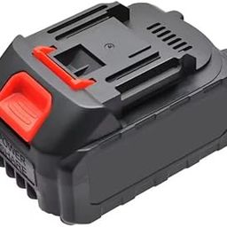 48V H 5 Cell max Power Tool Battery Pack, 21V Lithium-ion, Black and Red-image-18