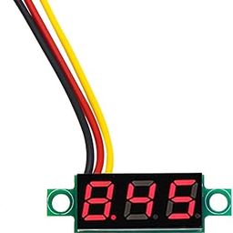 Electronic Spices 0.28 Inch 2.5v-30v Mini Digital Voltmeter Voltage Tester Voltmeter-image-47