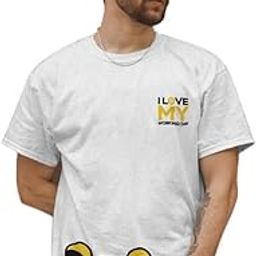 Graphic T-Shirt with Cartoon Bear Print, White, Short Sleeve-image-14