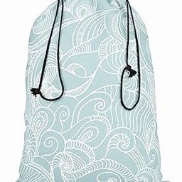 Abstract Wave | Reusable Sack Bag | Bag for Gym, Storage, Vegetable & Travel-image-94