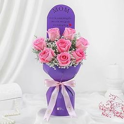 Fnp Roses Delight Bouquet For Mom-image-17