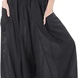 whitewhale Men Women Cotton Summer Loose Baggy Hippie Boho Gypsy Harem Pants-picture-21