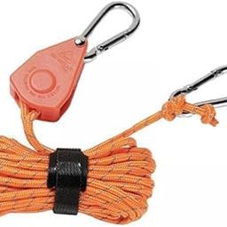 CALANDIS™ 2xRatchet Hanger Rope Hanger Fast Locking Non Slip Secure Heavy Duty Wind Rope Orange | Tent & Canopy Accessories | Tents & Canopies | & Hiking | Outdoor Sports-image-54