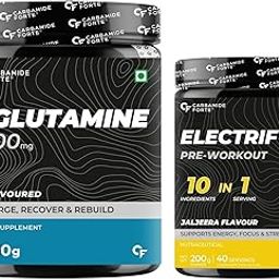 Carbamide Forte L Glutamine Powder | Glutamine Supplement for Men | Unflavoured - 250 Grams | Pre Workout Supplement-image-42