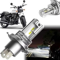 Auto Pearl V3 LED Headlight Bulbs Hi/Low Beam Fits for Vehicle H4 Compatible with Thunderbird 350 (Pack of 1)-23