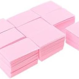 HEAVENGLOW 2x700Pcs Nail Polish Remover Wraps Cotton Pads Nail Art Cleaner Manicure Pink-picture-18