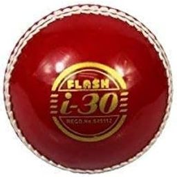 Dual-Color incredi i30 Cricket Ball - Red & White, Nylon Stitched, PVC Exterior, High-Rebound PU Core - Ideal for Training & Matches (Dual Colour-Ball (Pack of 1))-image-22