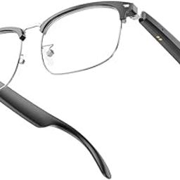 Ai Translator Glasses, Translator Smart Glasses, Smart Bluetooth Glasses, Music Bluetooth Sunglasses, Supports 138 Languages for Traveling,Doing Business and Making Friends (Black Silver)-picture-31