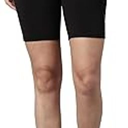 enamor A701 Quick Dry 4 Way Stretch Antimicrobial High-Rise Hugged Fit Thigh-Length Tights for Women-picture-24