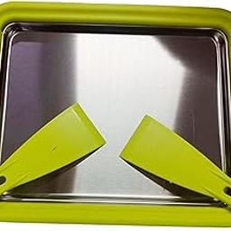 CLUB BOLLYWOOD® Rolled Ice Machine Portable Cold Pan Plate for Parties Holiday Yogurt | Home & Garden | Kitchen, Dining & Bar | Small Kitchen Appliances | Ice Cream Makers|1 Ice Cream Maker Pan-picture-3