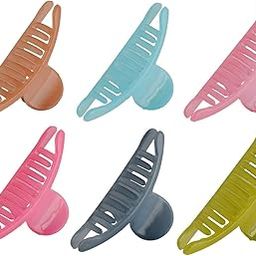 Accessher Stunning Silver Plated Pearl Embellished Metallic Hair Claw Clip | Hair Barrette | Hair Pin for Women and Girls Pack of 6 (Multicolor)-image-38