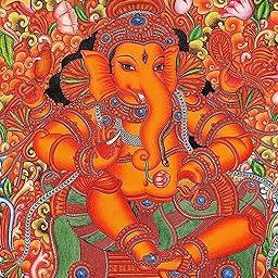 TULIP N TURTLE Mural Ganesha 36 Color Diy Acrylic Paint By Number Kit For Adults Kids Beginner Number Painting Kit Diy Canvas Painting Wall Decoration Diy Painting Kit For Adults, Multicolor-3