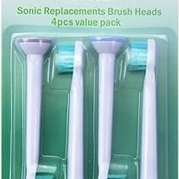 SAZ DEKOR® Replacement Toothbrush Heads Pack of 4 for Phillips Sonicare HX6024-image-38