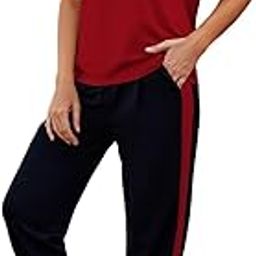 Women 2 Piece Outfits Summer Casual Lounge Sets Soft Sweatsuits Trendy Matching SetsWomen Track set-07-image-18