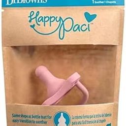 Dr Brown's Happy Paci Silicone Baby Soother, Pink-24