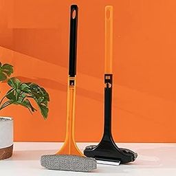 DK Deals 2-in-1 Mesh Cleaner Brush with Window Cleaning Wiper | Multipurpose Double-Sided Brush with Extended Handle & Hanging Hole | Ideal for Cleaning Mosquito Nets, Glass, Tables-17