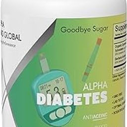 ALPHA MIND GLOBAL Diabetes- 60 Capsules | Helps Control Blood Sugar Levels | Finest Blend Of Gymnema Sylvestere (Gudmar) & Berberine | Helps Reduce Insulin Loads| Mimics Fasting-36