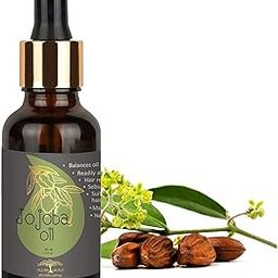 All Naturals - Jojoba Oil for Skin and Hair (30ml) | Pure & Undiluted | Balancing Oily Skin | Natural Makeup Remover | Hair Vitalizer | Natural Lip Balm | Nail Extension | Cold Pressed Oil-image-46