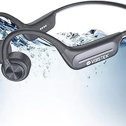 Voistek Bone Conduction Headphones, Swimming Headphones, Wireless Open Ear Sports Earphones for Swimming, IP68 Waterproof, Bluetooth v5.3, Built-in 32G with MP3 Player-image-16