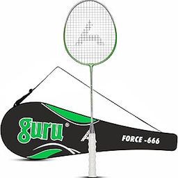 GURU Force-666 Badminton Racket Pack of 1 for Men, Women Boys & Girls with Cover-image-67