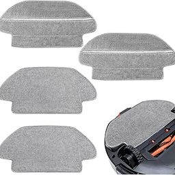 Verilux® Mopping Cloth for Mi Robot Robot Vacuum Cleaner S10 Microfiber Absorbent Wet & Dry Use Mop Cloth Replacements for Vacuum S10-15
