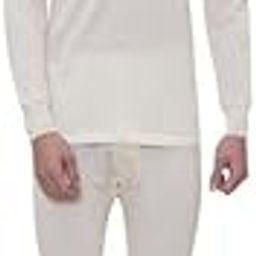 Men's Underwear Thermal Pant/Trouser 100% Merino Wool for Men in Cream Color-picture-45