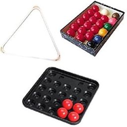 ABA Combo of Snooker Billiard Ball Set with Triangle and Tray-picture-20