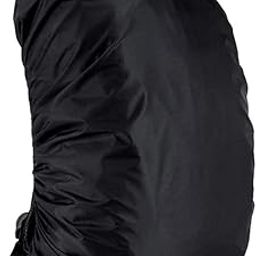 Waterproof Bag Cover Rain Cover for Backpack Bags, Rainproof Dust Proof Protector Elastic Adjustable for Trekking & Hikking, Laptop, School Bag Cover, Luggage Bag Cover with Pouch Free Size Heavy-image-77