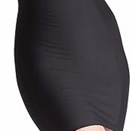 ClassiCurve Women's Pencil Skirt – High Waist, Stretchable, Solid Black, Office & Work Wear-image-84