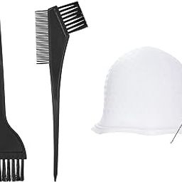 MYYNTI 3 Pcs Hair Dye Set,Washable And Reusable Salon Hair Coloring Dyeing Cap and Brush and 2 in 1 Brush, Suitable for All Types Of Hair, Short, Long, Curly Or Straight Hair-image-80