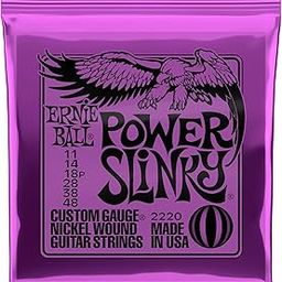 Ernie Ball 2220 Power Slinky Nickel Wound Set (11-48)-16