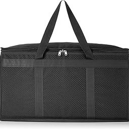 Canvas 48 cms Black Travel Duffle (KSL19206)-image-37