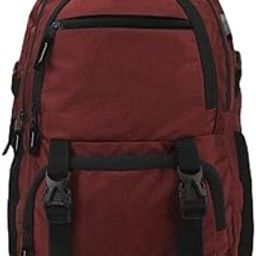 Maroon Spacious/large Laptop Backpack For Unisex With USB Port And Rain Cover, College Bag, Travel Bag For Men and Women-image-24
