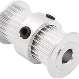 3DINNOVATIONS Double Head/Double side GT2 Timing Belt Pulley 20 Teeth bore 5mm for RepRap 3D Printer(1 pc)-20
