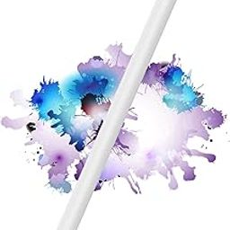 Active Stylus Pen for ipad, LUNTAK Stylus Pens for Touch Screens Work with iOS/Android/iPhone/Ipad/Pro/Air/Mini 2/3/4 Rechargeable Tablet Pen with 1.5mm Fine Point(White)-15