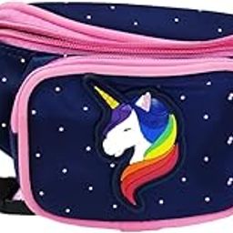 Kids Adjustable Waist Bag Bum Bag Children's Crossbody Bag, Mini Bag, Gift for Kids (Waist Bag in Unicorn design)-image-77