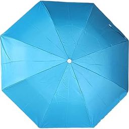 UV Protection Sky blue color 2 folding umbrella-image-60