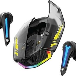 Nu Republic Cyberstud X4 Firefly TWS Earbuds with 72hr Playtime,13mm Driver, XBass, ANC + ENC Quad Mics, Hall Sensor, 40ms Low Latency, Dual Mode, BT V5.3 (Black)-18