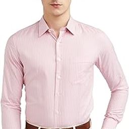 Men's Easy to Iron Premium Cotton Wrinkle Resistant Slim fit Striped Formal Shirt-image-40